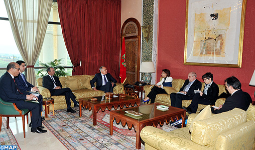 MM. Mezouar et Hassad reçoivent à Rabat la nouvelle Représentante Spéciale du Secrétaire Général de l’ONU au Sahara