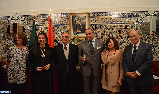 Karima Benyaich décorée de l’Insigne d’Or de l’Institut luso-arabe pour la coopération