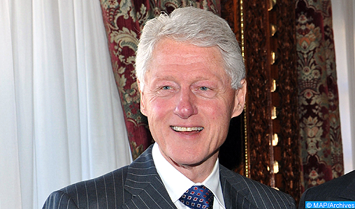 Bill Clinton : Sa Majesté le Roi, descendant du Prophète, préside aux destinées d’un pays modèle du vivre ensemble entre Juifs et Musulmans