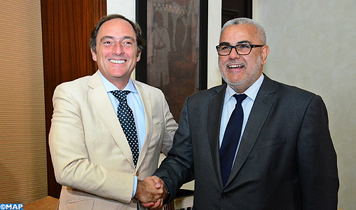 MM. Benkirane et Paulo Portas réaffirment la volonté commune du Maroc et du Portugal de promouvoir leur coopération bilatérale