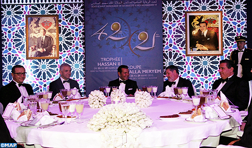 SAR le Prince Moulay Rachid préside à Agadir un dîner offert par SM le Roi en l’honneur des invités du Trophée Hassan II de golf et de la Coupe Lalla Meryem