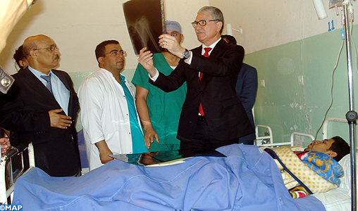 Accident de Ouarzazate: Le ministre de la Santé se rend au chevet des blessés