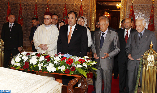 Le Vice-président du Paraguay visite le Mausolée Mohammed V