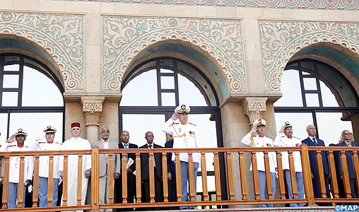 La caserne de la Garde Royale à Rabat organise une cérémonie à l’occasion du 59ème anniversaire de la création des FAR