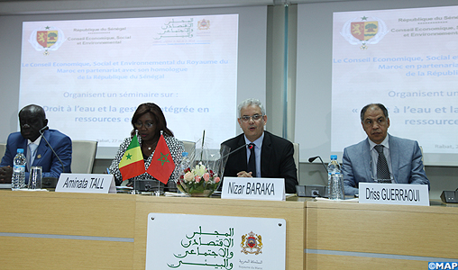 Le Maroc, un modèle régional et continental dans le domaine de la gestion des ressources en eau (M. Baraka)