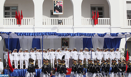 La 1ère Base Navale à Casablanca organise une cérémonie à l’occasion du 59ème anniversaire de la création des FAR