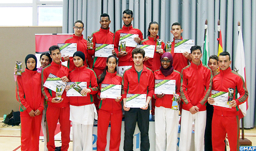 Open international de Karaté de Valle de Piélagos : la sélection marocaine décroche la première place avec 12 médailles dont sept en or