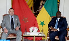 SM le Roi s’entretient en tête-à-tête avec le président sénégalais