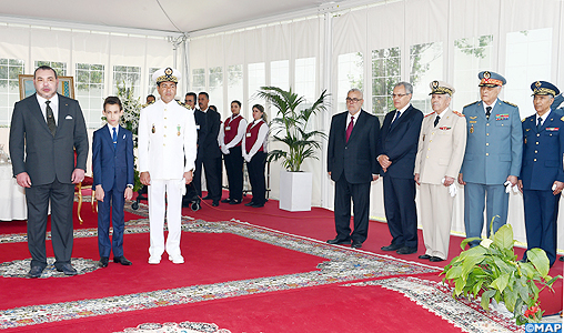 SM le Roi préside à Casablanca la cérémonie de commémoration du 59ème anniversaire de la création des Forces Armées Royales
