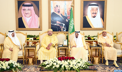 Arrivée de SM le Roi en Arabie Saoudite