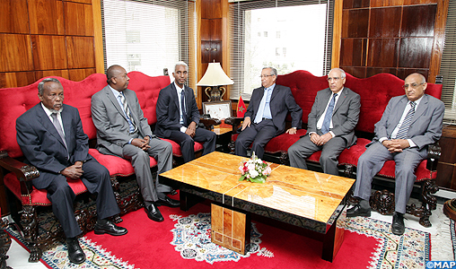 Le premier président de la Cour de cassation s’entretient avec le ministre Djiboutien de la Justice