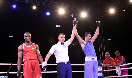 Championnats d’Afrique seniors de boxe (Casablanca-2015): Le Marocain Abouhamda (91 kg) en finale, se qualifie pour les Mondiaux-2015