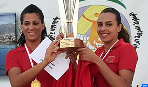 Championnat arabe de beach-volley (dames): la sélection marocaine (A) conserve son titre