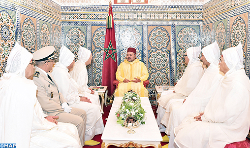 SM le Roi, Amir Al Mouminine, reçoit la délégation officielle devant se rendre aux Lieux Saints de l’Islam pour le pèlerinage