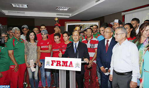 Mondiaux d’athlétisme (15e édition): la FRMA honore les sportifs marocains