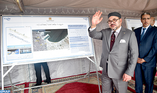 Tanger: SM le Roi inaugure la station de traitement des eaux usées de Boukhalef et le système de réutilisation des eaux épurées