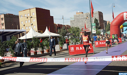 La Marocaine Bouasria et le Kényan Kaptich remportent la 6è édition du “10 Km International” à Tahanaout
