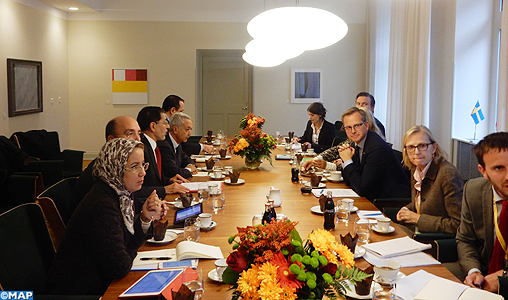 Sahara: La délégation marocaine rencontre à Stockholm des responsables gouvernementaux et parlementaires suédois