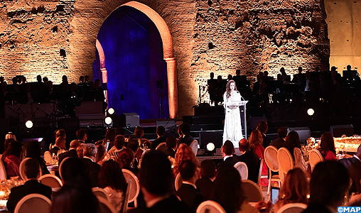 SAR la Princesse Lalla Salma préside à Marrakech une soirée de gala en commémoration des 10 ans de la Fondation Lalla Salma prévention et traitement des cancers