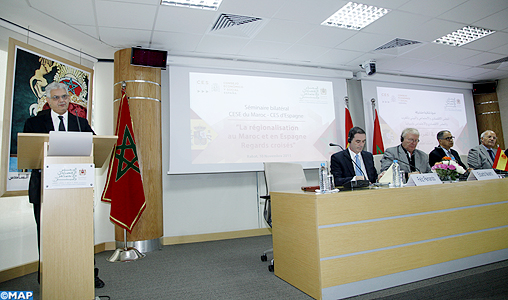 La régionalisation avancée, un grand chantier stratégique pour la démocratie et le développement au Maroc (M. Baraka)
