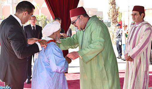 Personnalités marocaines et étrangères décorées par SM le Roi à l’occasion de la Commémoration du 40ème anniversaire de la Marche Verte