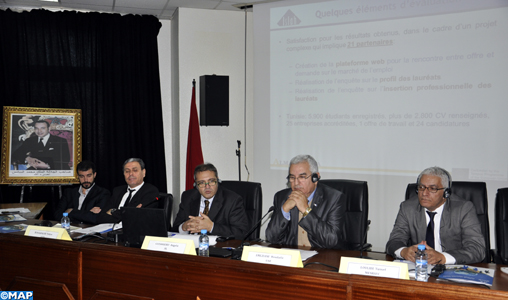Rencontre à Tanger sur “les instruments de support au marché de l’emploi et à l’enseignement supérieur”