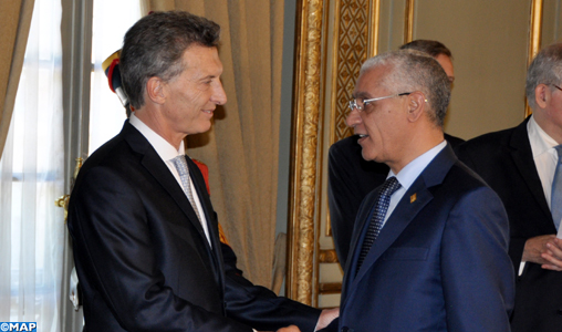 M. Talbi Alami représente SM le Roi à la cérémonie d’investiture du nouveau président argentin