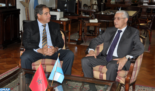 M. Talbi Alami s’entretient à Buenos Aires avec le ministre argentin de la Défense