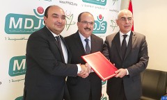 Convention de partenariat entre la Fondation Mohammed VI des champions sportifs et la MDJS