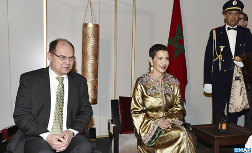 SAR la Princesse Lalla Meryem préside une cérémonie organisée par le Maroc à l’occasion de la 81è Semaine verte internationale de Berlin