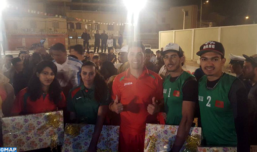 Victoire des sélections marocaines messieurs et dames en final du tournoi de Beach volley-ball de Hassi-Messaoud