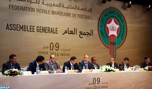 Football: Tenue à Skhirat de l’assemblée générale ordinaire de la FRMF