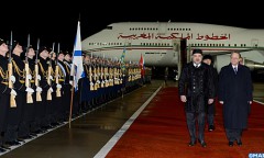 Arrivée à Moscou de SM le Roi Mohammed VI