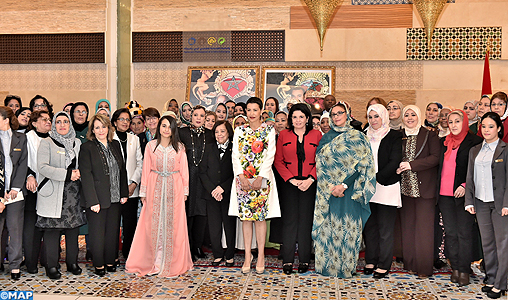 SAR la Princesse Lalla Meryem préside à Salé la cérémonie de célébration de la journée internationale de la femme