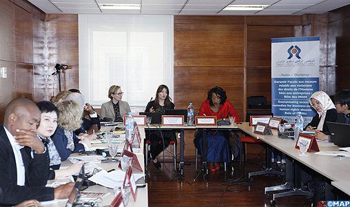 Atelier international à Rabat sur le rôle des INDH en tant que mécanisme de recours relatifs aux violations des droits de l’Homme liées aux entreprises