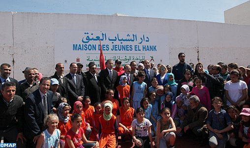Casablanca: Inauguration de la maison des jeunes «El-Hank»