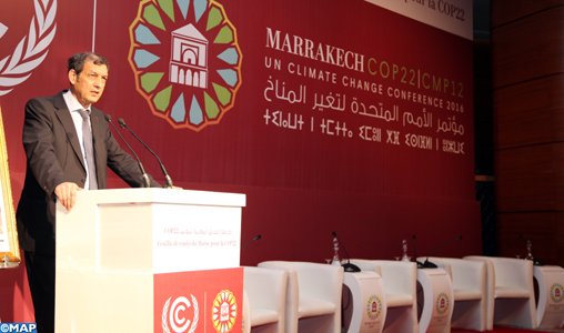 Le Maroc œuvre sans cesse pour réussir la COP22 (Mezouar)