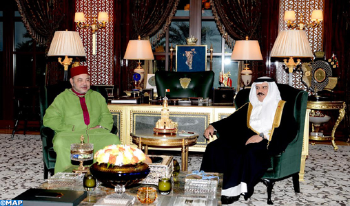 Entretiens entre SM le Roi et le Souverain de Bahreïn