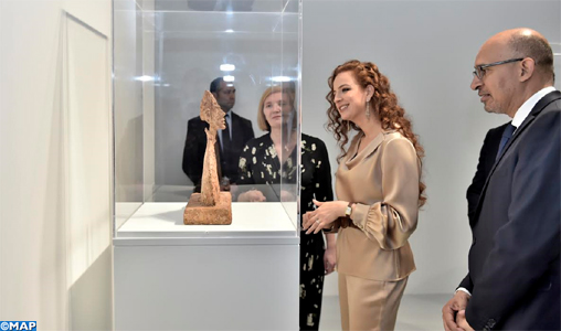 SAR la Princesse Lalla Salma inaugure à Rabat l’exposition rétrospective d’Alberto Giacometti