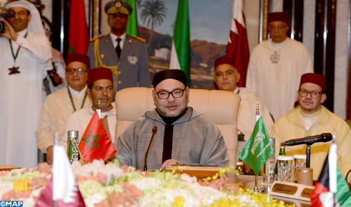 SM le Roi prononce un Discours devant le sommet Maroc-Pays du Golfe à Ryad