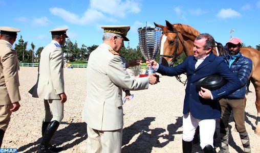 Concours officiel de l’Ecole Royale de Cavalerie de Témara: Driss Taoui remporte le Grand Prix SM le Roi Mohammed VI de saut d’obstacles