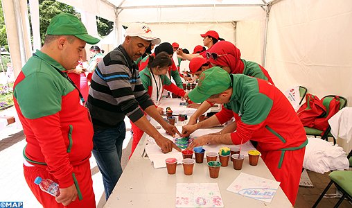 Ifrane : Une forte mobilisation des volontaires aux 9ès jeux nationaux de Special Olympics Morocco
