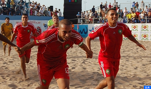 Tournoi arabe de Beach soccer (Groupe 2): Le Maroc bat l’Irak 3-0