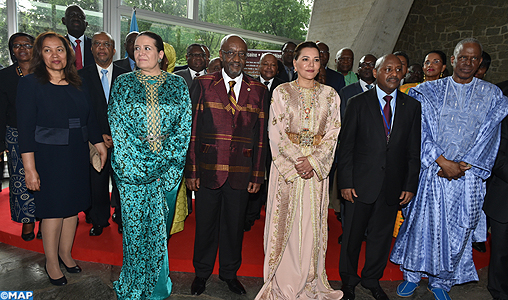 SAR la Princesse Lalla Hasnaa, marraine de la Semaine africaine de l’UNESCO, donne le coup d’envoi de l’édition 2016 de cette manifestation