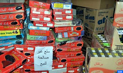 Saisie de 154 tonnes de produits alimentaires impropres à la consommation durant les 20 premiers jours de Ramadan
