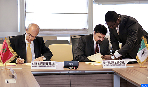 Signature à Abidjan de l’accord de prêt de la BAD d’un montant de plus de 134 millions de dollars pour appuyer la gouvernance de la protection sociale au Maroc