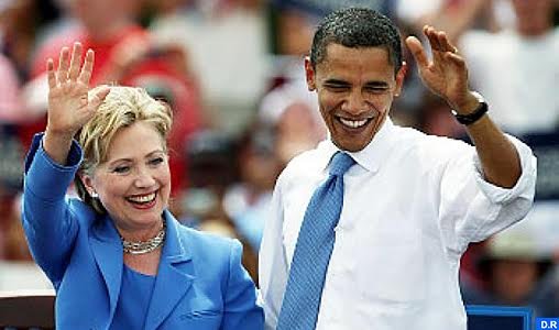 Barack Obama dit son “admiration” pour Hillary Clinton, “la mieux à même d’assumer les responsabilités de la présidence”