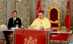 SM le Roi Mohammed VI adresse un discours à la Nation à l’occasion de la Fête du Trône