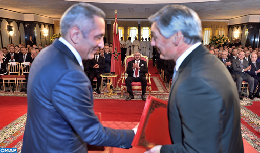 SM le Roi préside à Tanger la cérémonie de signature d’un protocole d’accord pour la création d’un écosystème industriel de Boeing au Maroc
