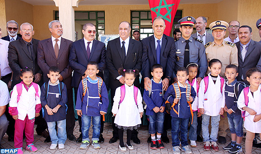 Initiative royale “un million de cartables”: 30.960 bénéficiaires dans la province de Moulay Yaâcoub